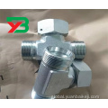 Hydraulic Hose Connectors Fittings Hydraulic tee connecting pipe fittings Supplier